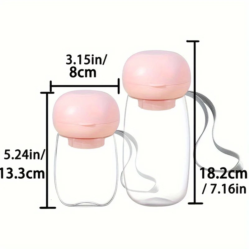 Foldable Pet Drinking Bottle Outdoor Portable Cat Puppy Pet Water Feeder Heat Resistant Water Dispenser for Dog Pet Supplies 250807