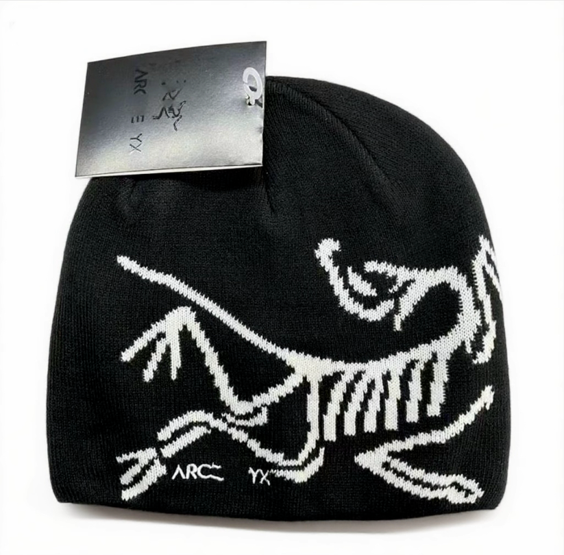 Warm designer beanie winter designer hats for men knitted bonnet soft bird vintage fashion womens skull cap climbing sport soft black grey cuffed casual