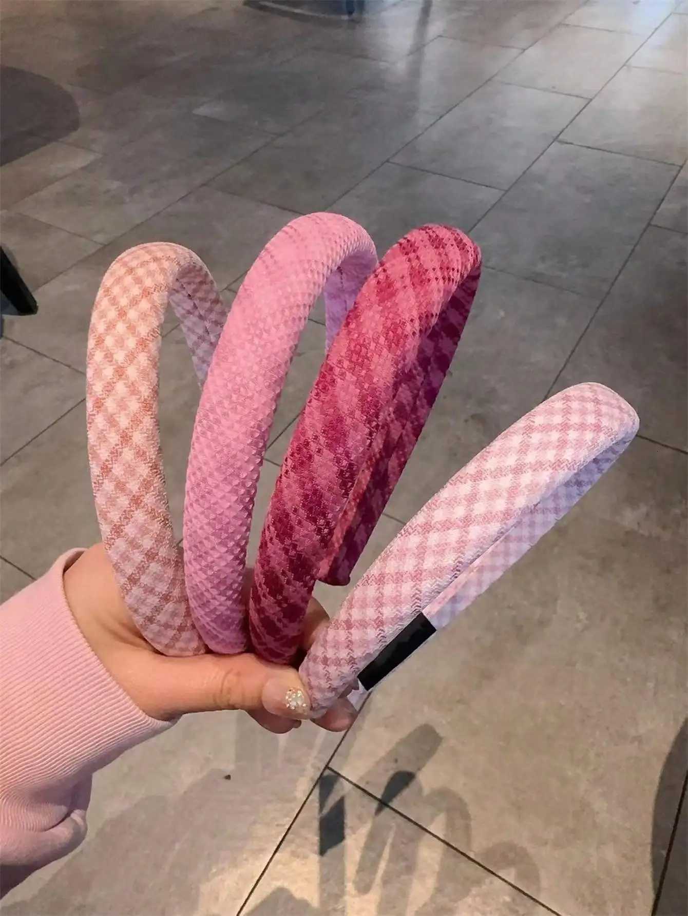 1 set Busan Autumn and Winter small fragrance hair band Korean fashion band 2024 new hair accessories Y250808