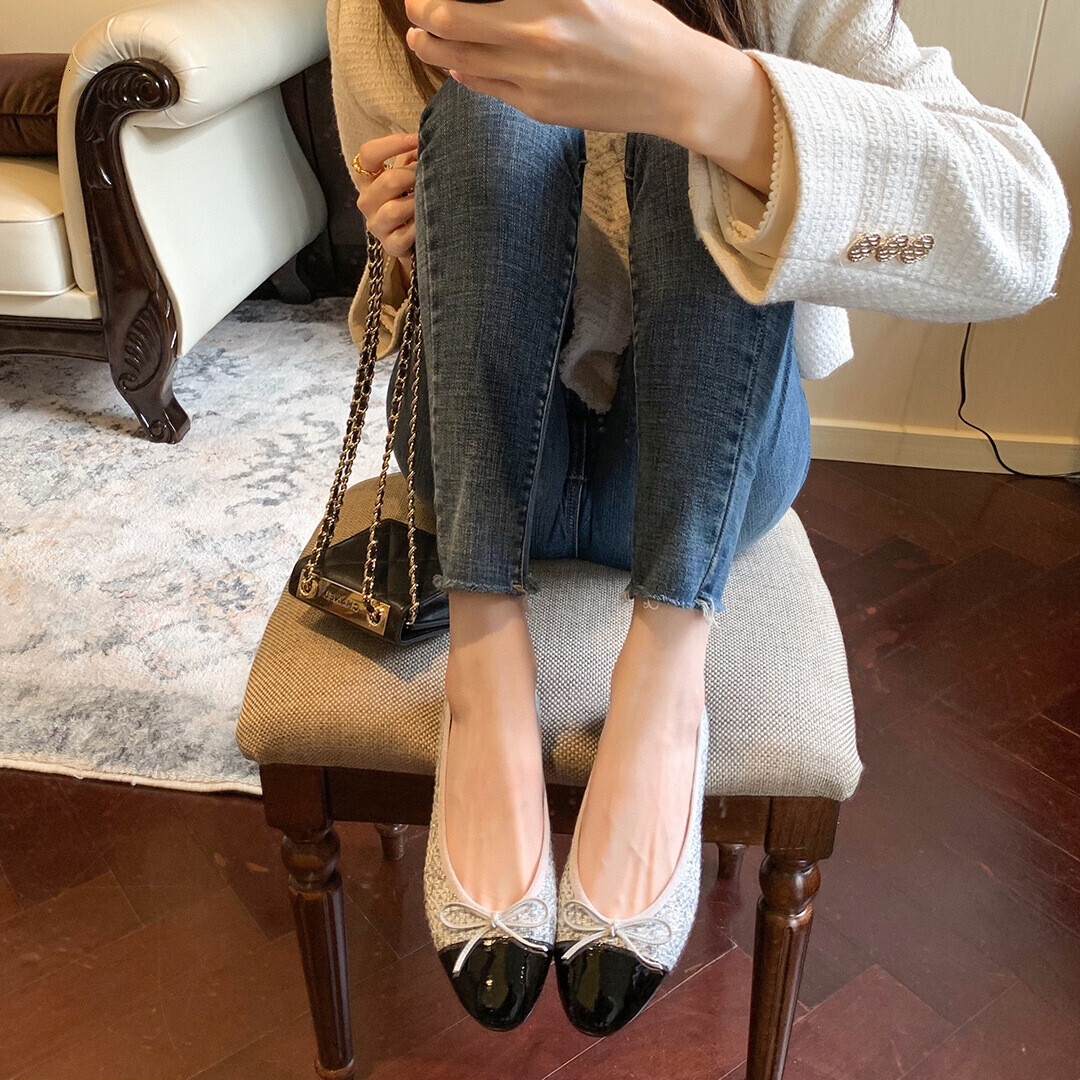 Brand Mixed Color Flats Women Slip On Casual Ballerina Soft Loafer Female Bow Knot Shoes Office Zapatillas De Mujer