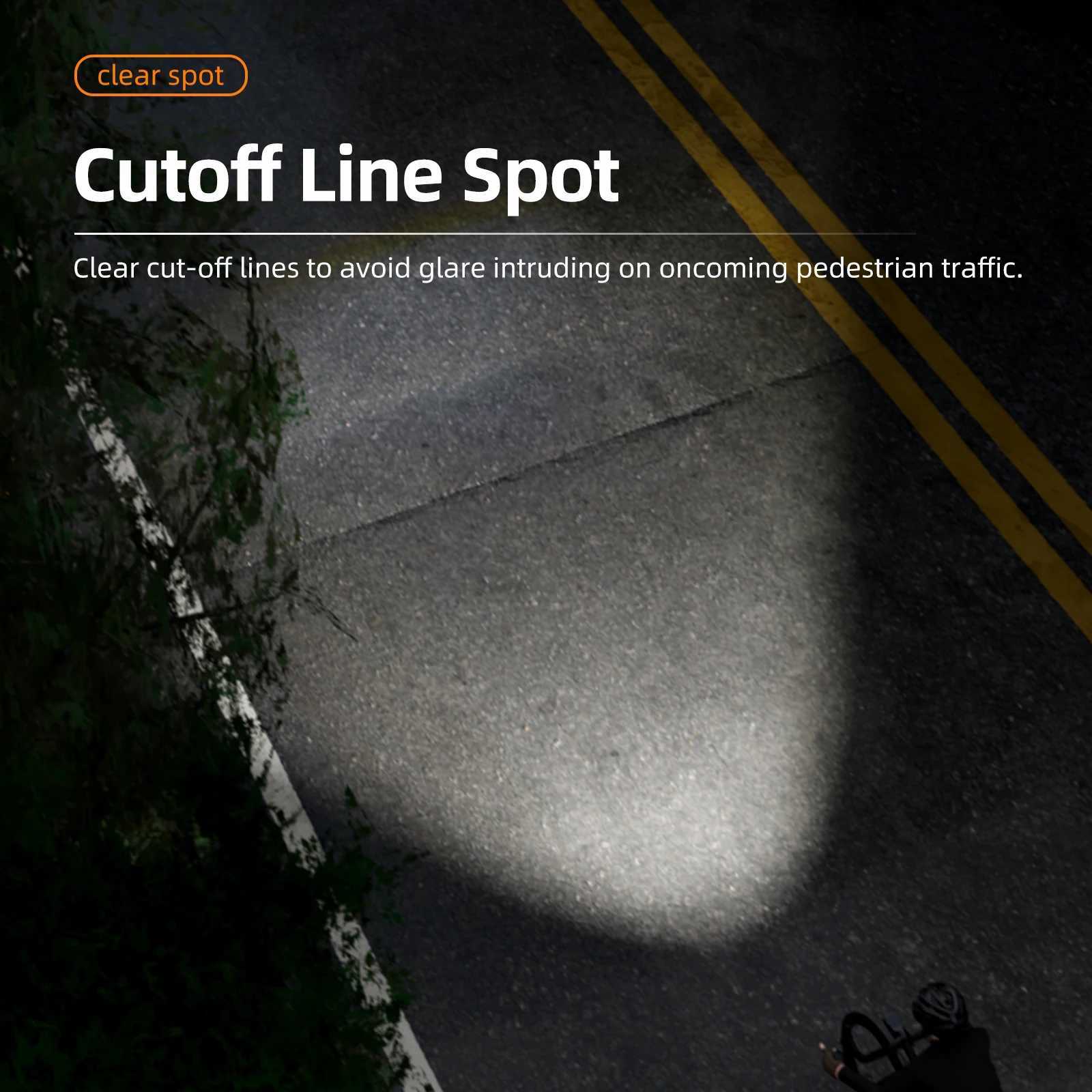 CYCLAMI Bike Front Light IPX6 Type-C Rechargeable Aluminum Bicycle Hanging Light 1000LM Headlight LED Flashlight Z250809