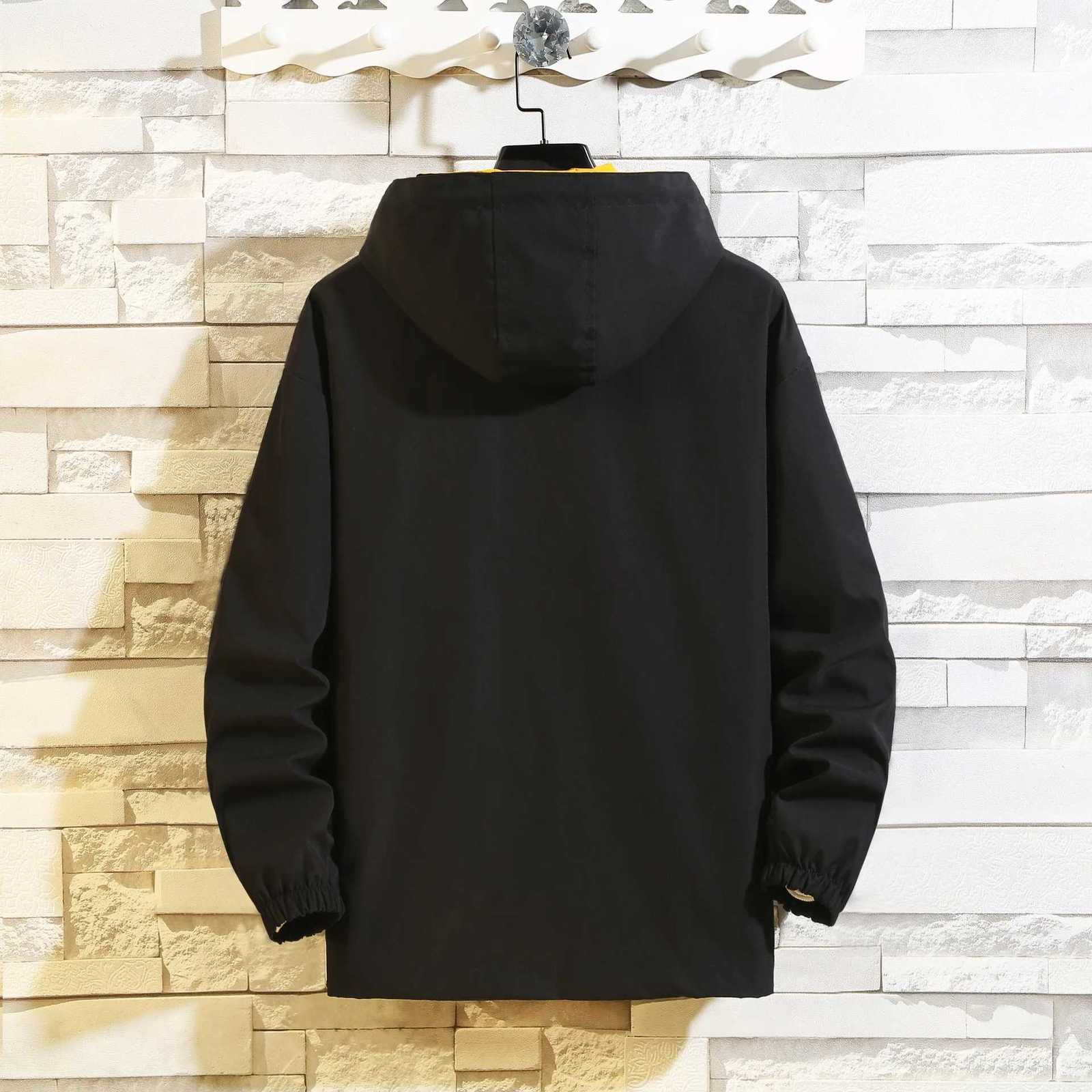 2025 Brand Mens Jackets Outer Wear Clothing Garment Men New Hooded Oversized Jacket Youth Man Loose Casual Jacket Coat W250809