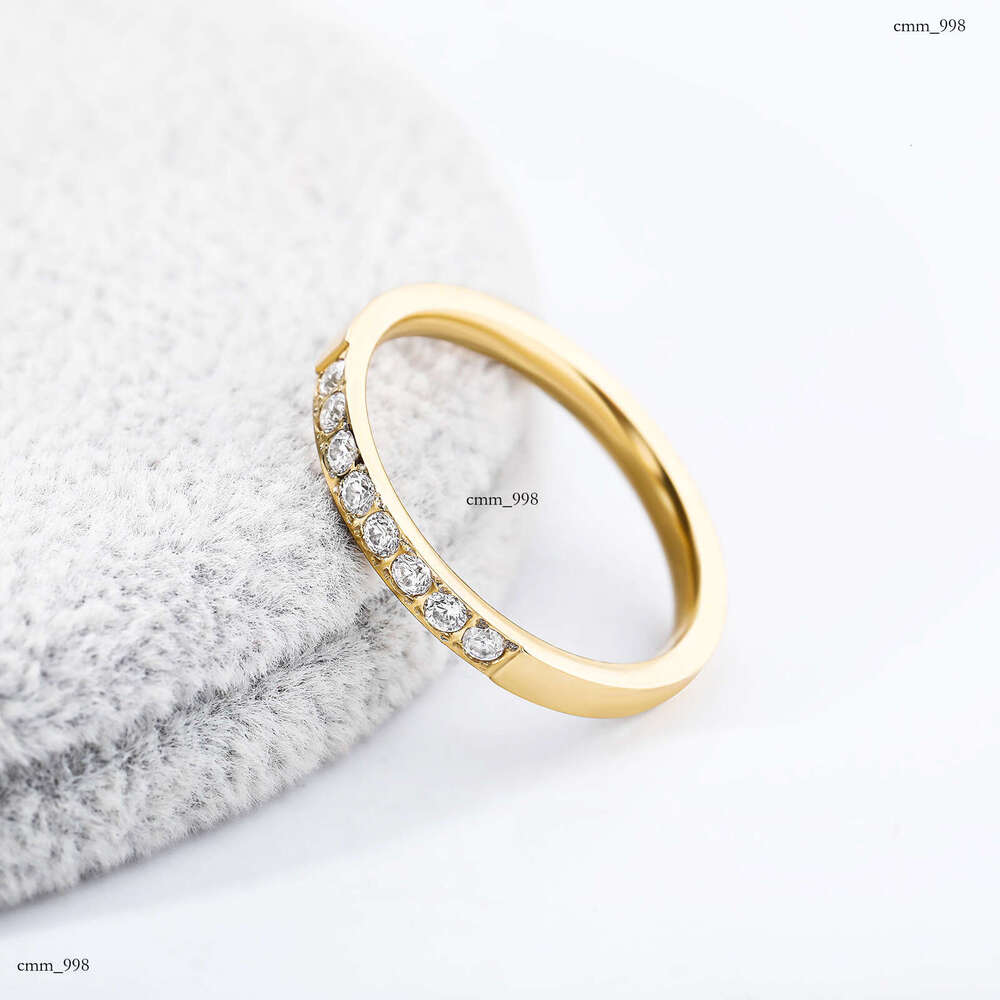 Sterling Silver Ring for Women, and Japanese Simple Niche Design, Ins Style, Non-Fading, Diamond-Encrusted, Korean Version, Couple Rings, Jewelry