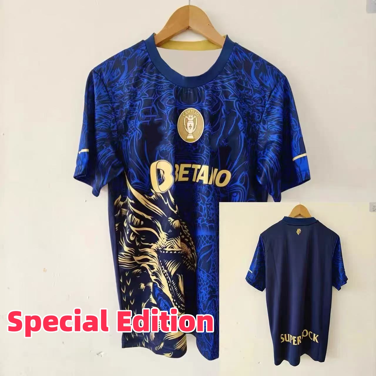 22-23 Porto Special Edition Jersey Unpopular Football Jersey Fan Version Single Top Short Sleeve Training Jersey Breathable 2025