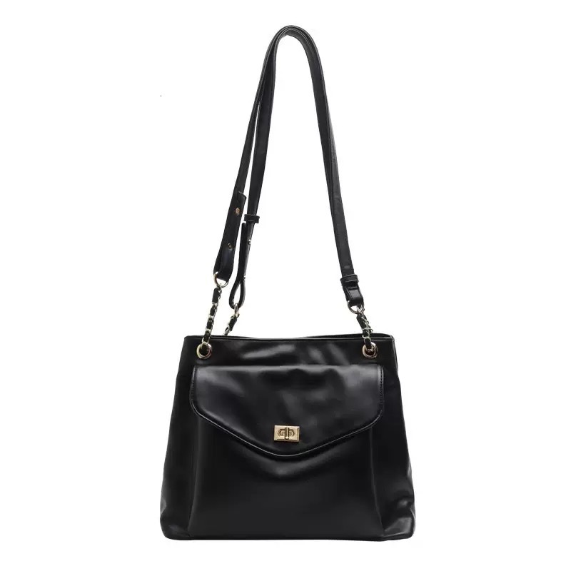 2025 fashion Autumn New Korean Minimalist Style Fashionable Niche Design Large Capacity Retro Women's Crossbody Bag Autumn New Designer Bag New W