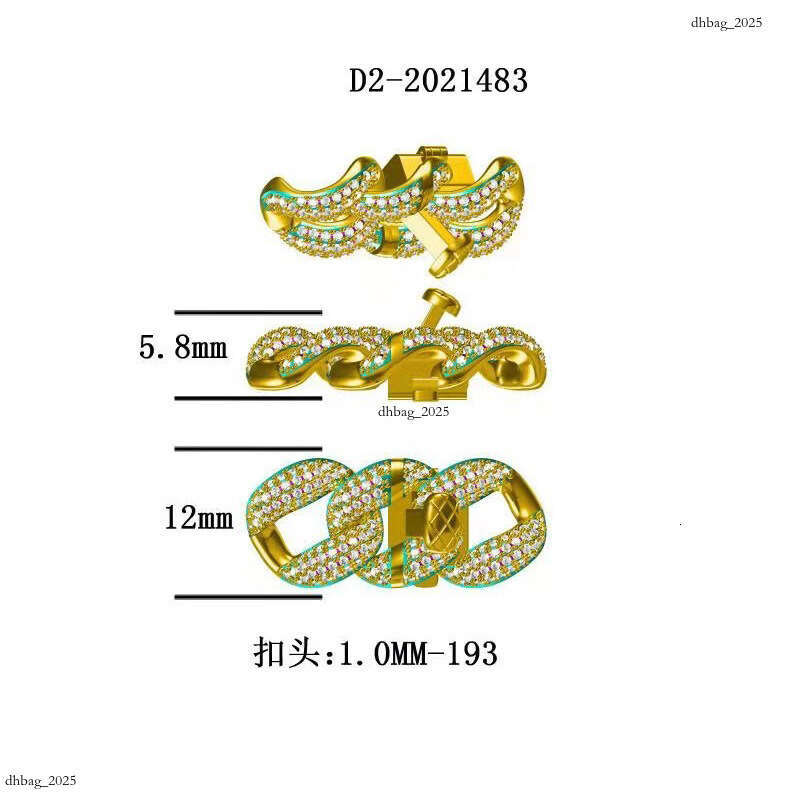 OEM Custom Necklace Design and Production Hip-Hop Accessories