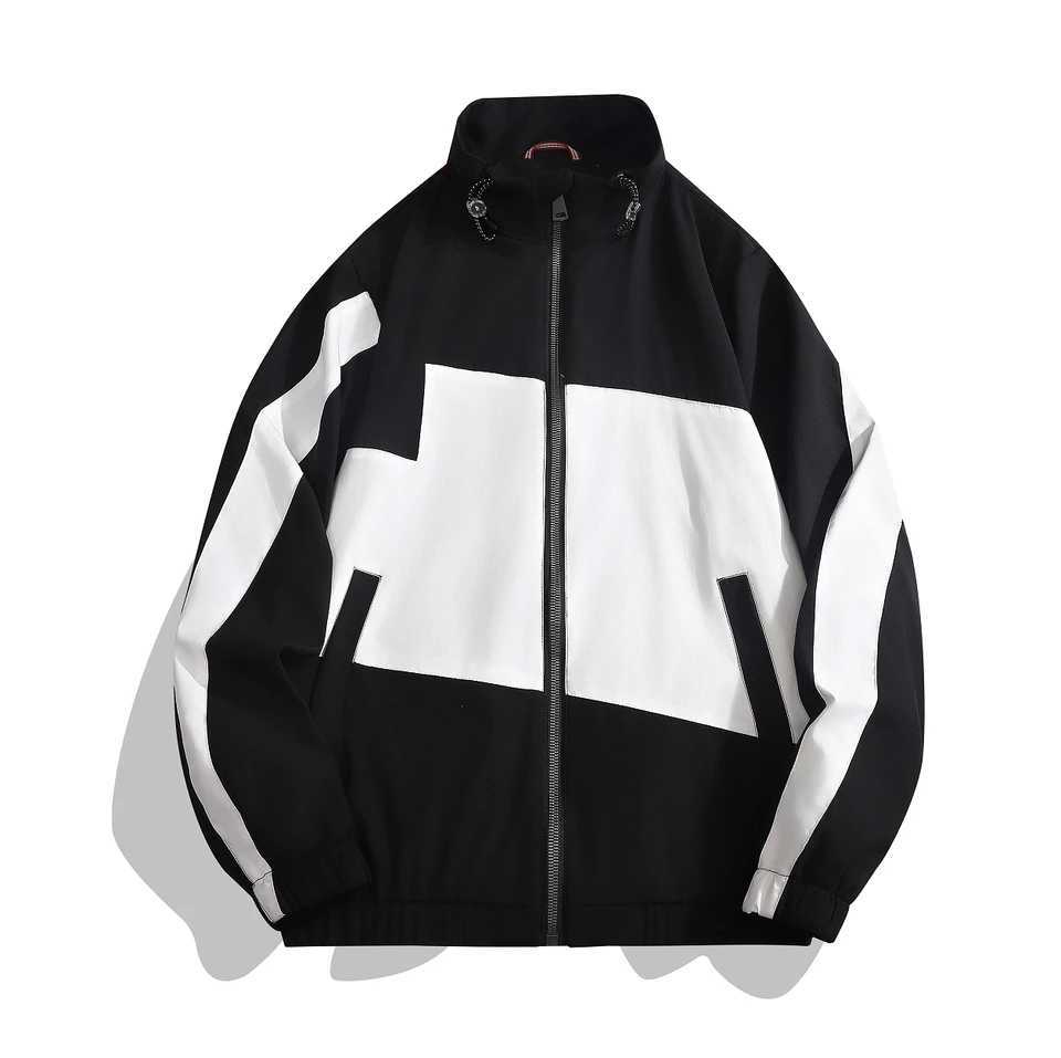 European and American Mens Jackets Mens Spring and Autumn Loose Suitable for Work Outdoor Cycling Gym Casual Jackets W250809