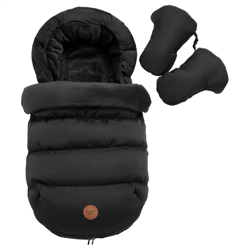 Newborn Anti-Kick Blanket Autumn Winter Stroller Warm Cold-Proof Baby Anti-Startle Thickened Baby Sleeping Bag 241225