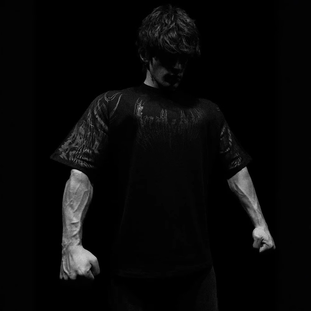 Breathedivinity Shirt 2025 GYM Workout Oversized Tee in Black US SIZE CBUM Breathe divinity ShirtShip US Only 250514