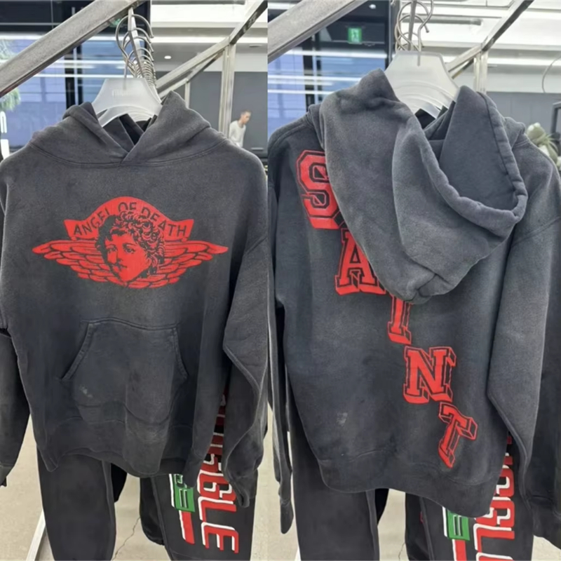 Hoodies Washed Pullover Men Women Best Quality 2025fw Hooded Hoodie