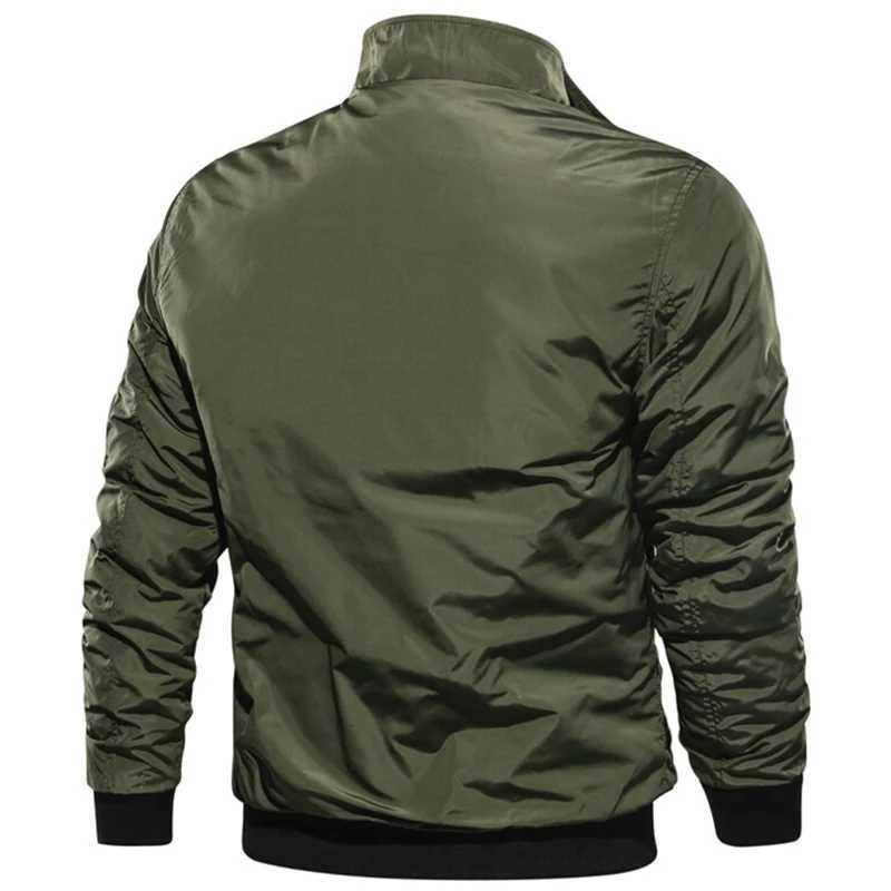 New Men Military Jackets Coat Mens Autumn Winter Bomber Jackets Mens Casual Outdoor Windproof Army Jacket Male 5XL Plus Size W250809