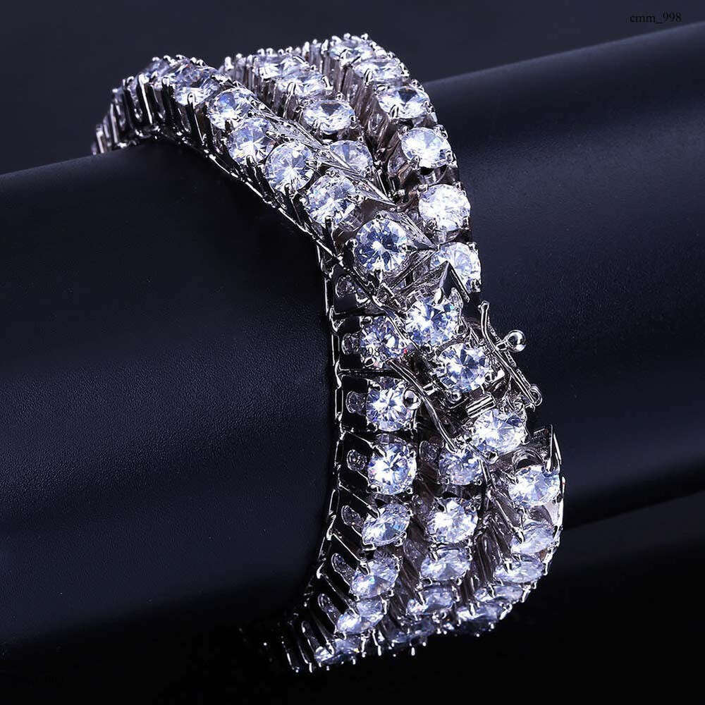 Trapezoidal Moissanite chain Hip Hop Unisex Necklace Jewelry