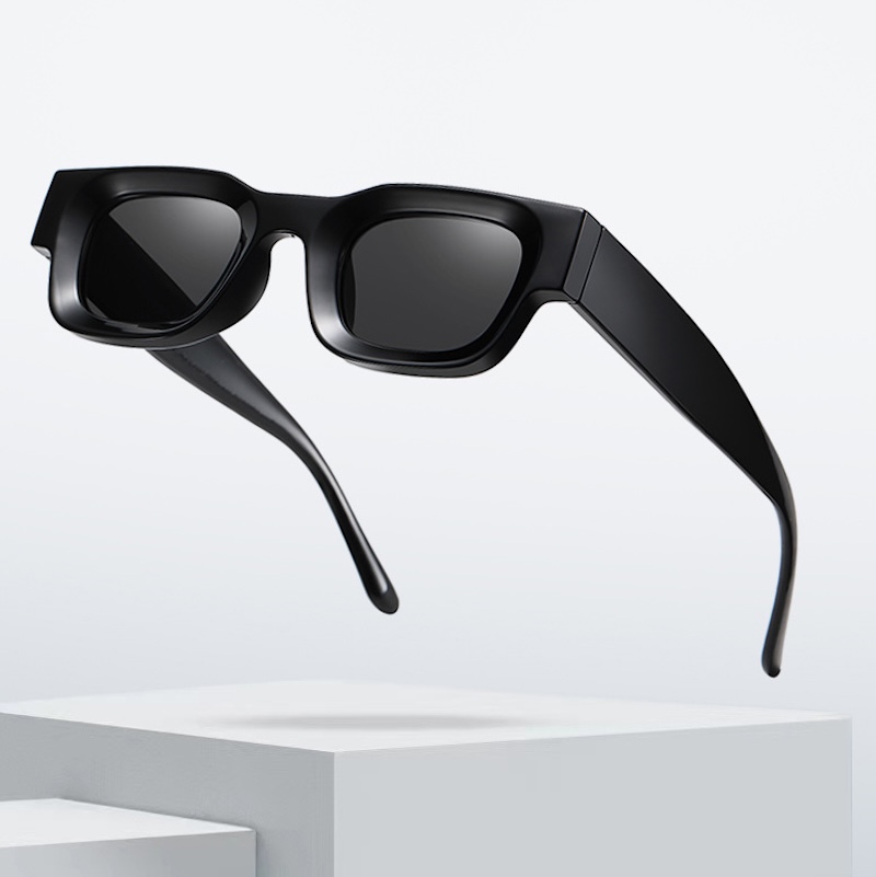Designer Polarized Sunglasses Men Steampunk Oversized Glasses Vintage Women Goggles Gothic Y2K Futuristic Cool INS Niche Circular High-end Sturdy Meta