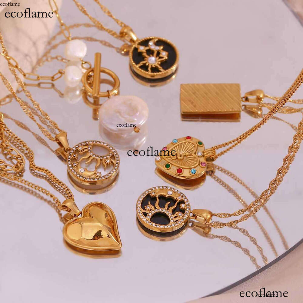 2023 Jewelry Water Proof Tarnish Free Fresh Water Pearl Stainless Steel Necklace Jewelry Set For Woman Choker