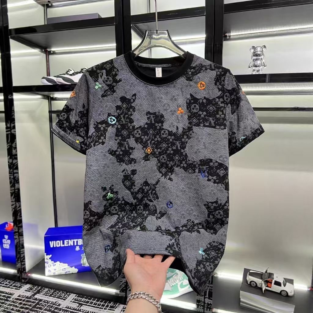 Mens T-Shirts Designer T-shirt Casual Mens Womens T-shirt Letters 3D Stereoscopic printed short sleeve best-selling luxury men' clothing Asia size S--5XL