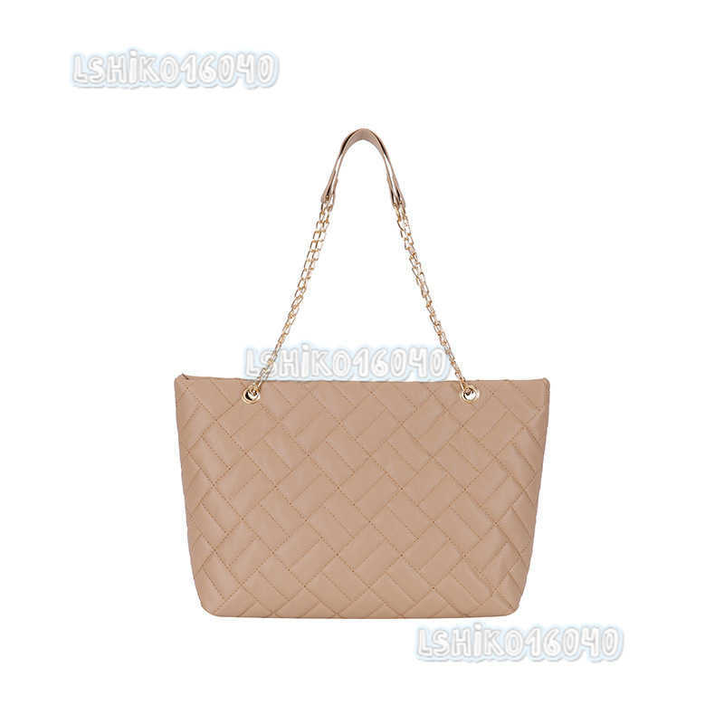 Womens Bag Light Niche Large Capacity Lingge Chain Tote Bag Womens Shoulder Bag H250808
