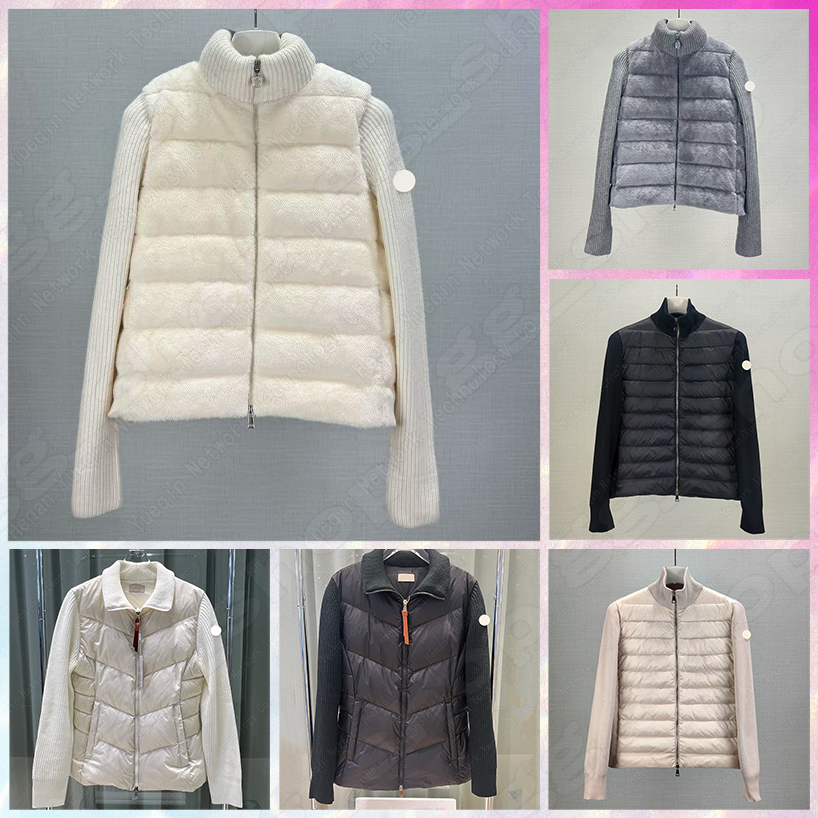 Designer autumn down jackets women's wool coats women's thickened warm coats fashionable women's clothing luxury brand outdoor jackets size S-L