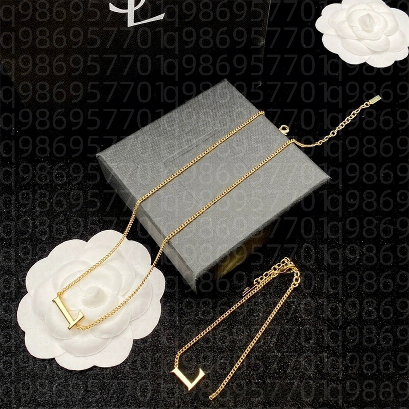 Designer necklace designer for women set designer necklace bracelet 18K gold Letter Ydesigner luxury jewlery Gifts for party and banquets