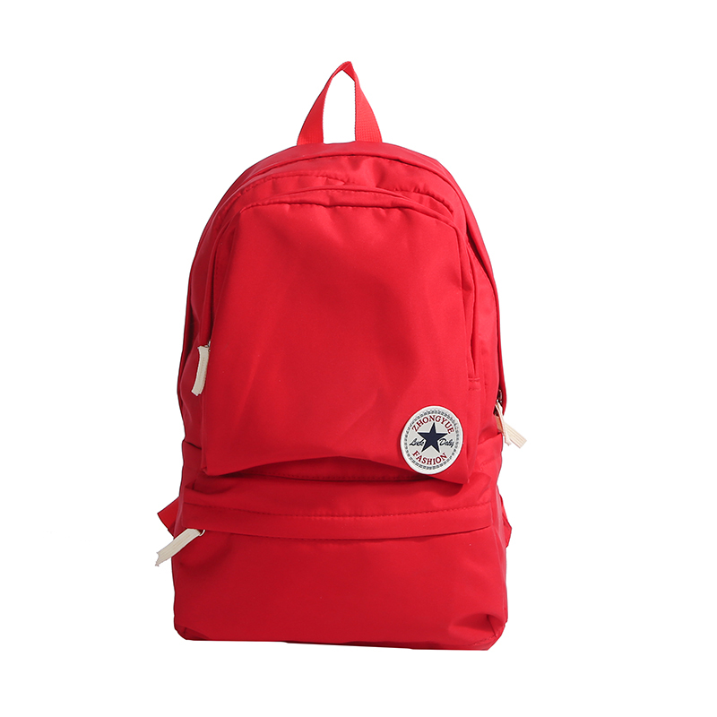 New large-capacity commuter backpack, fashionable and versatile school bag, casual and simple junior high school backpack