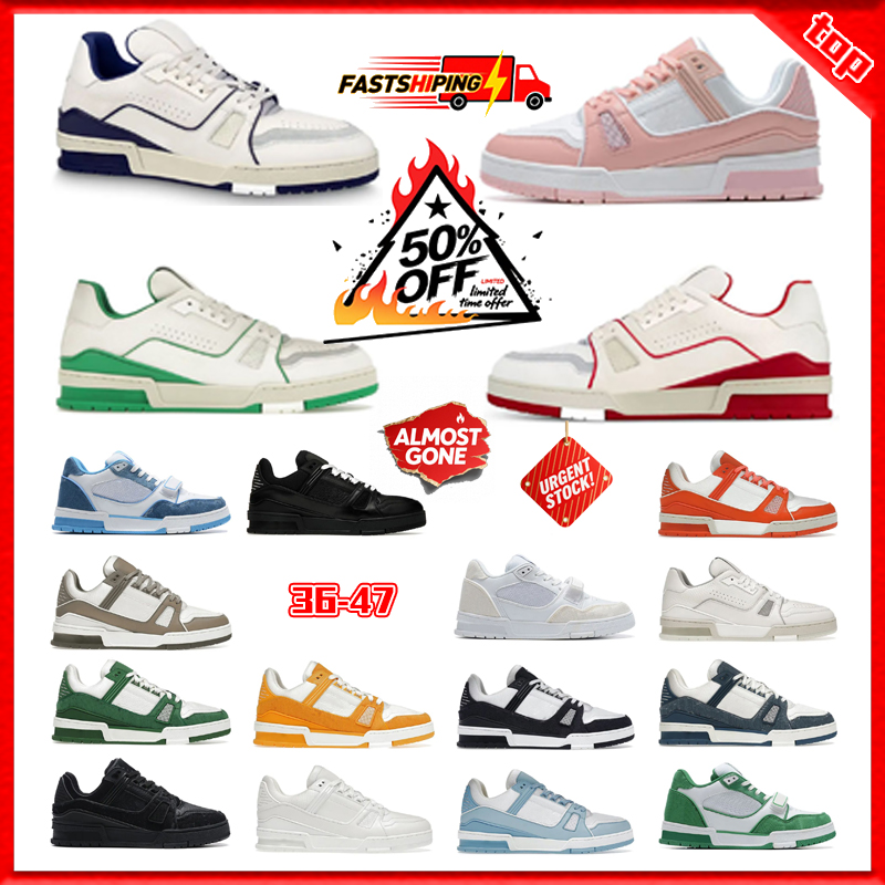 with box Men Women Sneaker desinger shoes Casual Shoe Military Black Cat Pine Green Seafoam White Red Thunder Unc Bred Cacao Running shoe