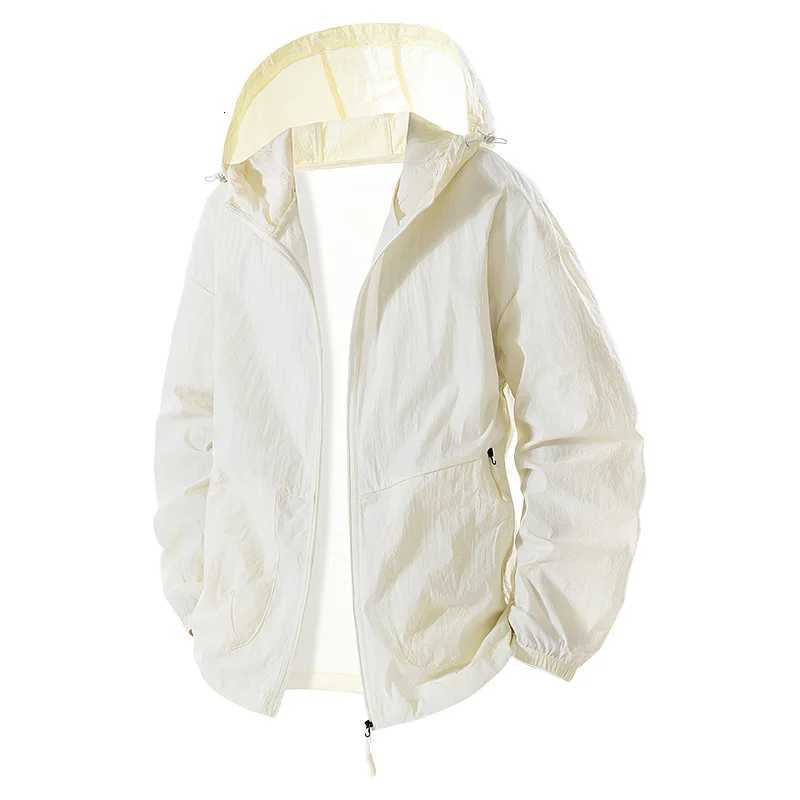 UPF 50+ Summer Hiking Jacket Men Big Size 8XL Waterproof Quick Dry Camping Windbreaker Trekking Fishing Outdoor Anti-UV Clothing W250809