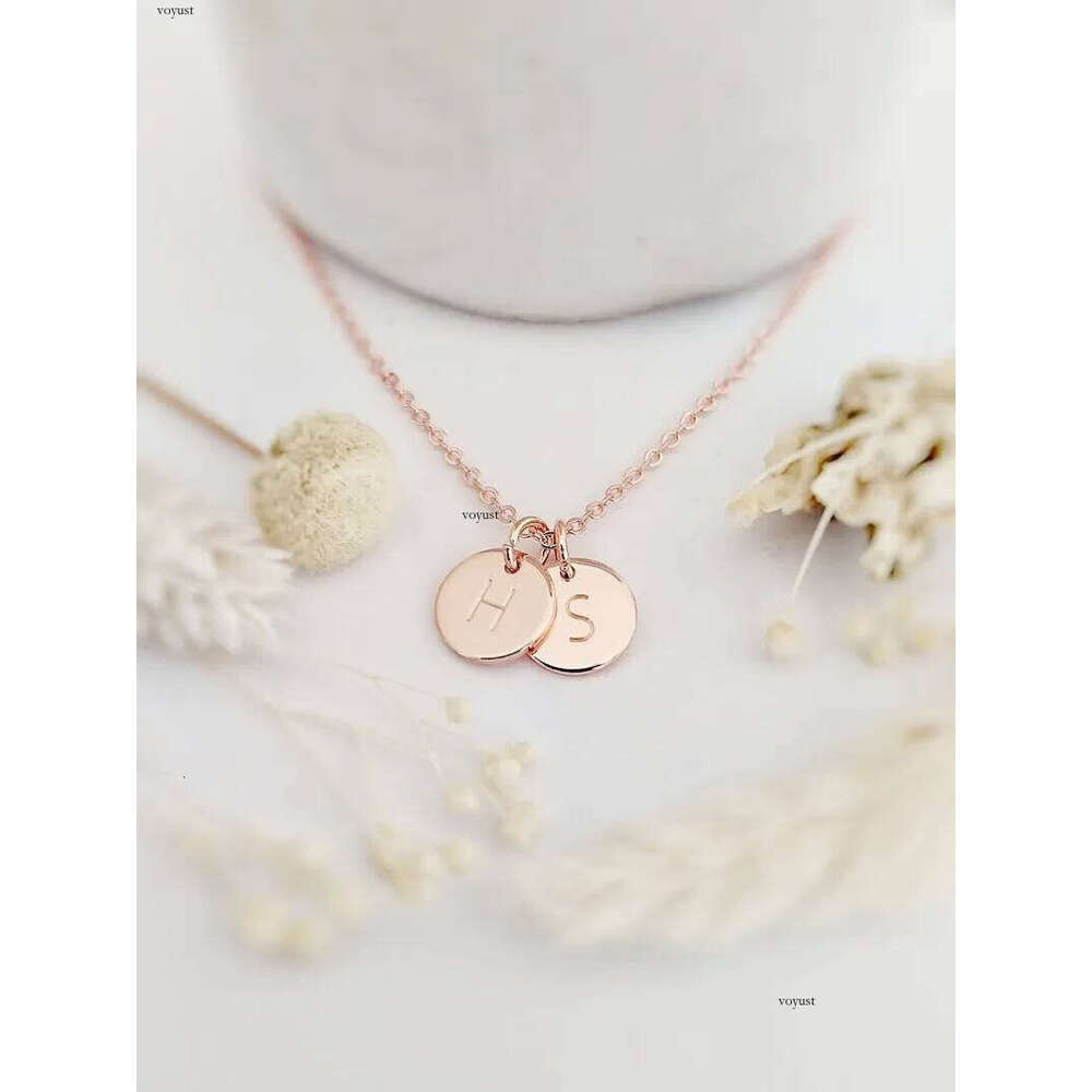 Gold Filled Letter Personalised Initial Valentine's Day Her Necklace for Women Birthday Anniversary Mum Gift