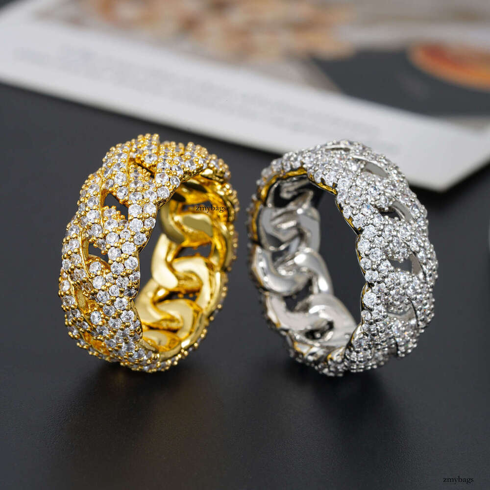 Ins Style Internet Celebrity Unisex Sterling Silver Zircon Ring Jewelry