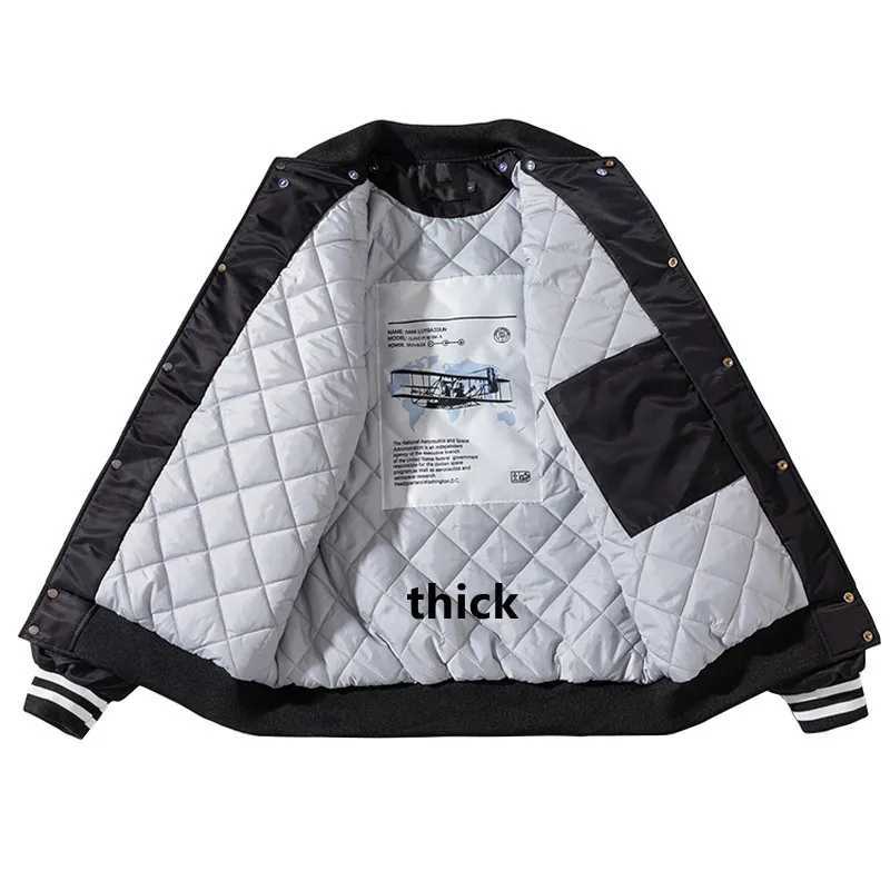 Winter Vintage Jacket Men Women Hip Hop Baseball Jacket Embroidery Letter Streetwear Hooded Coat Fashion Loose Couples Clothes W250809