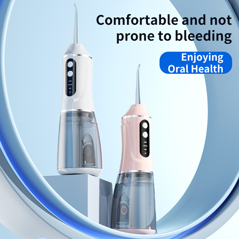 Electric Oral Irrigator Portable Smart Electric High-Frequency Pulse Cleaning Oral Cleaner Oral Irrigator 230824