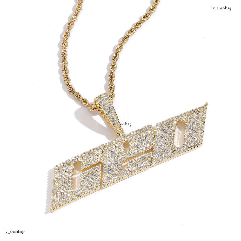 DIY Custom Splicing Blade Letter Combination Necklace Pendant Unisex Personalized Hip Hop Accessories