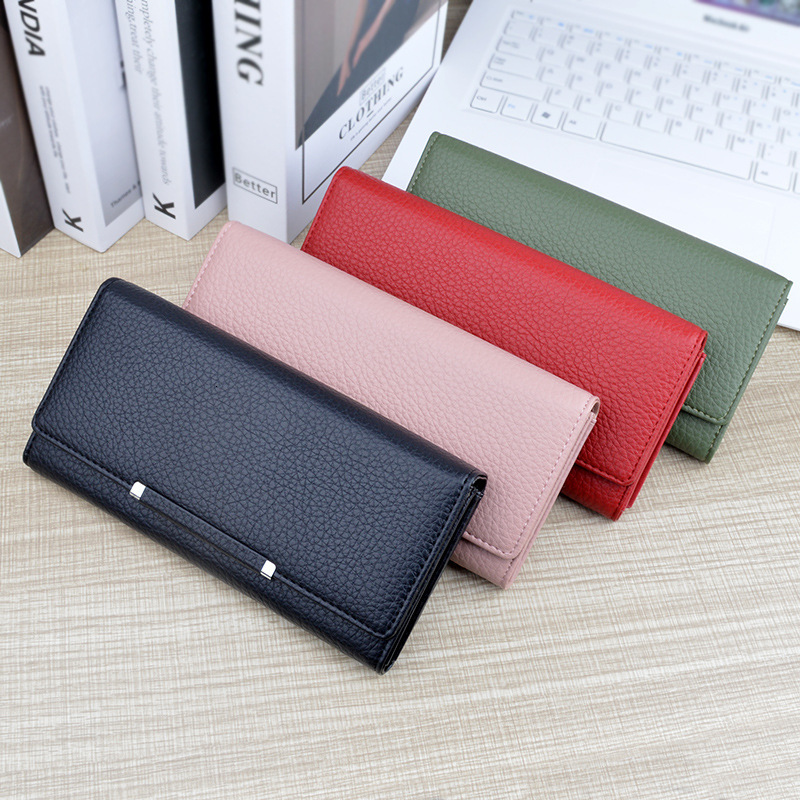 New Women's Wallet Long Clutch Bag For Moms With Multiple Luxury Designer Bag Bag Card Slots Fashionable Simple Large Capacity Can Hold Phone