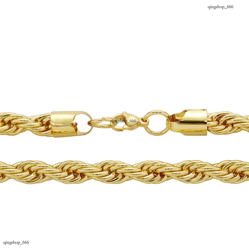 Stainless Twist Men's Trendy Fashion Button Rope Chain Titanium Steel Bracelet