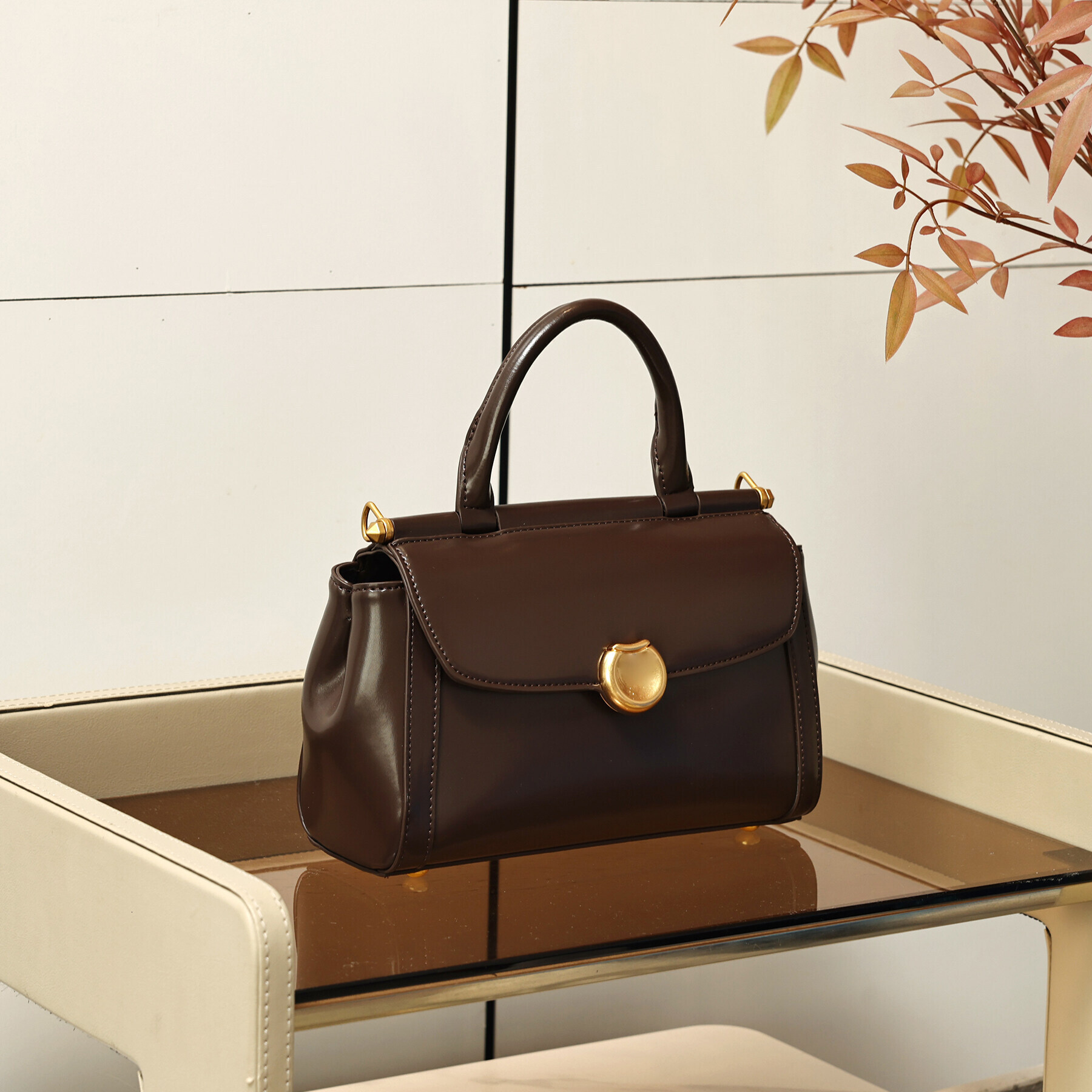 2025 Autumn New Women s Shoulder Bag Casual Handbag Women bag s Crossbody Bag Autumn women s New Designer Bag Minimalist Solid Color Light Luxury Styl