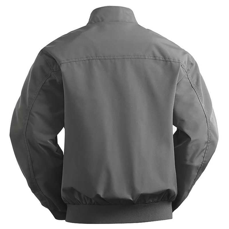 Mens American-style flight Bomber jacket with new stand-up collar baseball uniform for spring autumn loose sports coat mens clothing W250809