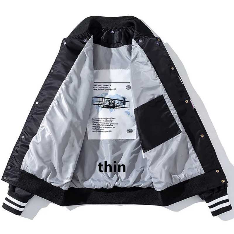 Winter Vintage Jacket Men Women Hip Hop Baseball Jacket Embroidery Letter Streetwear Hooded Coat Fashion Loose Couples Clothes W250809