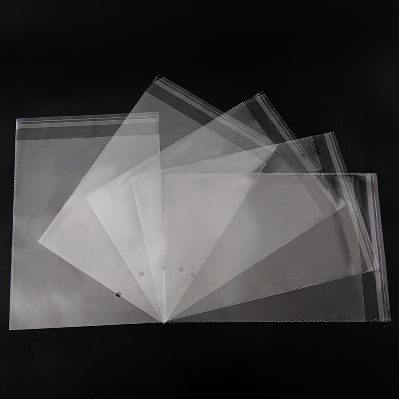 18-22CM wide various transparent OPP bags - self-sealing plastic sleeve set (100 pieces)