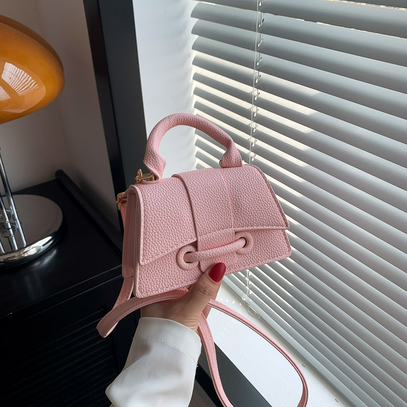 fashion 2025 Autumn New Women s Shoulder Bag Fashion Mini Candy Color Small Square Bag Fashion Simple Exquisite Women s Crossbody Bag Niche Autumn New