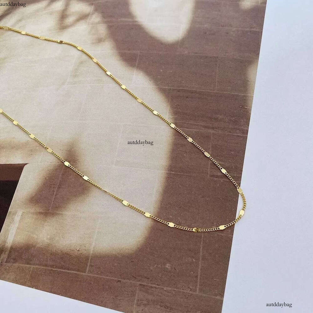 Choucong Fashion Jewelry Simple Shiny Real 100% Sterling Sier Party Elegant Eternity Women Wave Stack Clavicle Chain Necklace Gift Never Fade