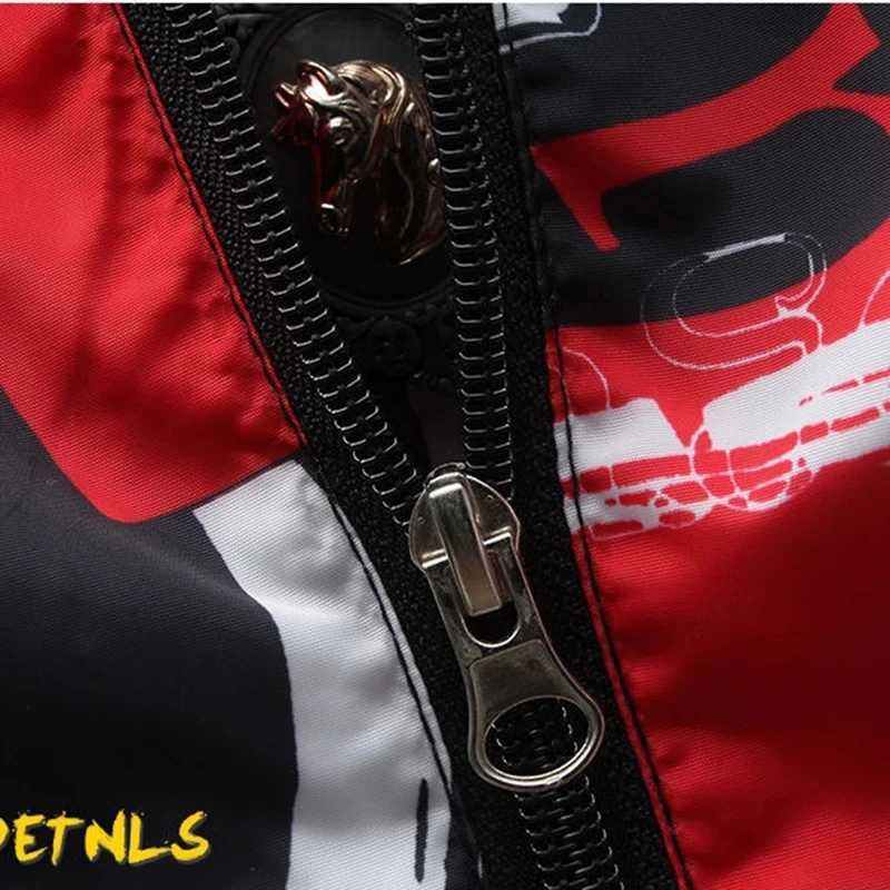 2024 Spring Autumn New Mens Windbreakers Casual Hooded Jacket New Cool Waterproof Coat Male Outerwear W250809