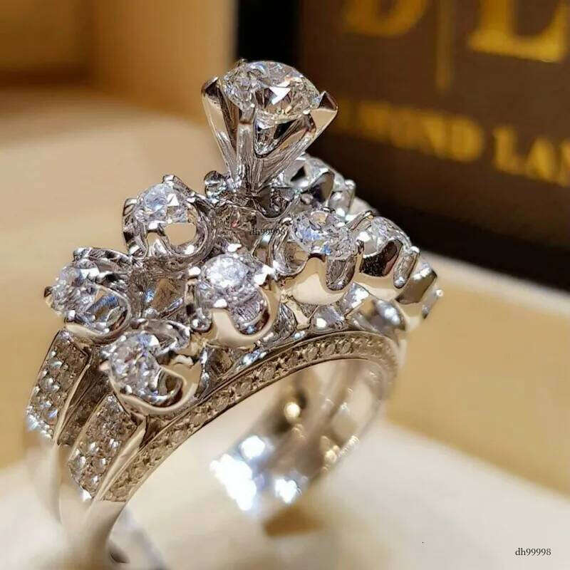 moissanite engagement jewelry woman jewlery designer for women men rose rings sister gift jewelery gold sier ring