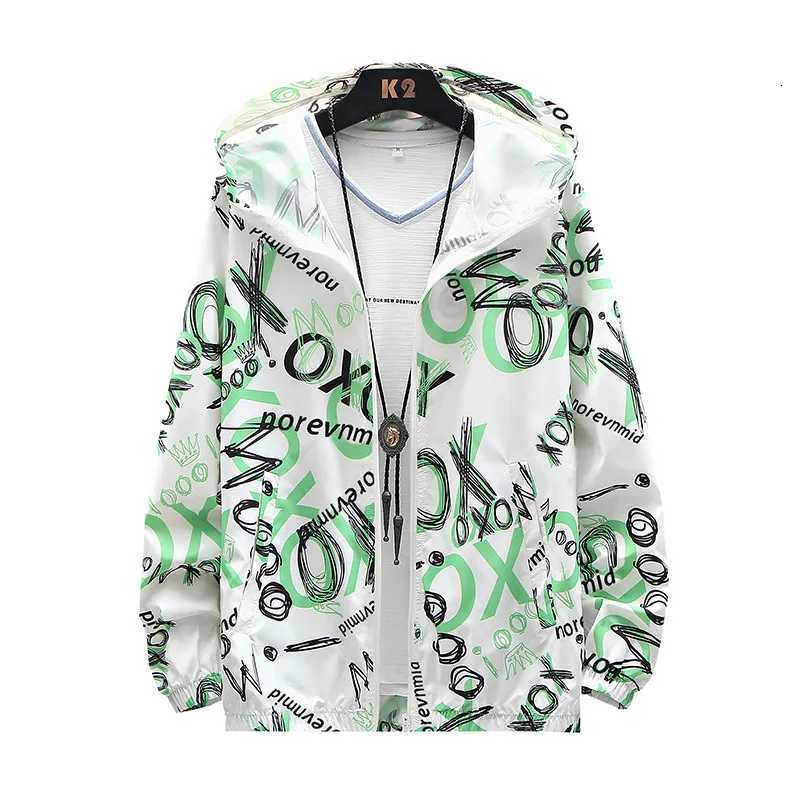 2024 Mens Summer New Hooded Sunscreen Casual Long-sleeved Jacket Outdoor Lightweight Jacket Coat Men Fishing Swim Shirt W250809