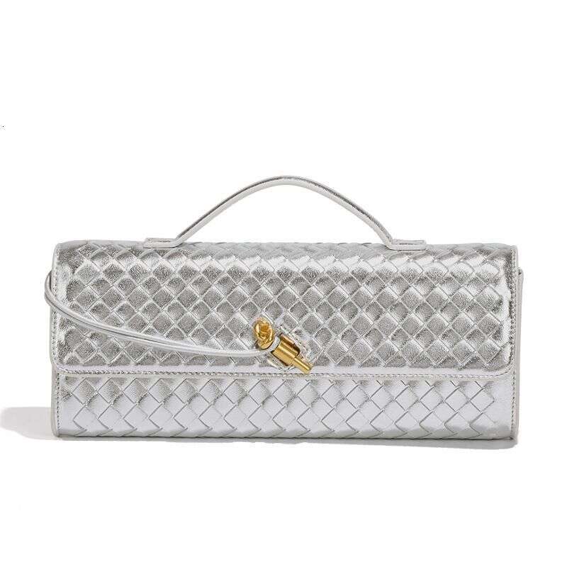 Unique Woven Shoulder Bag With High End, Sophisticated, Handheld, Evening Wear, Versatile Women's Clothing