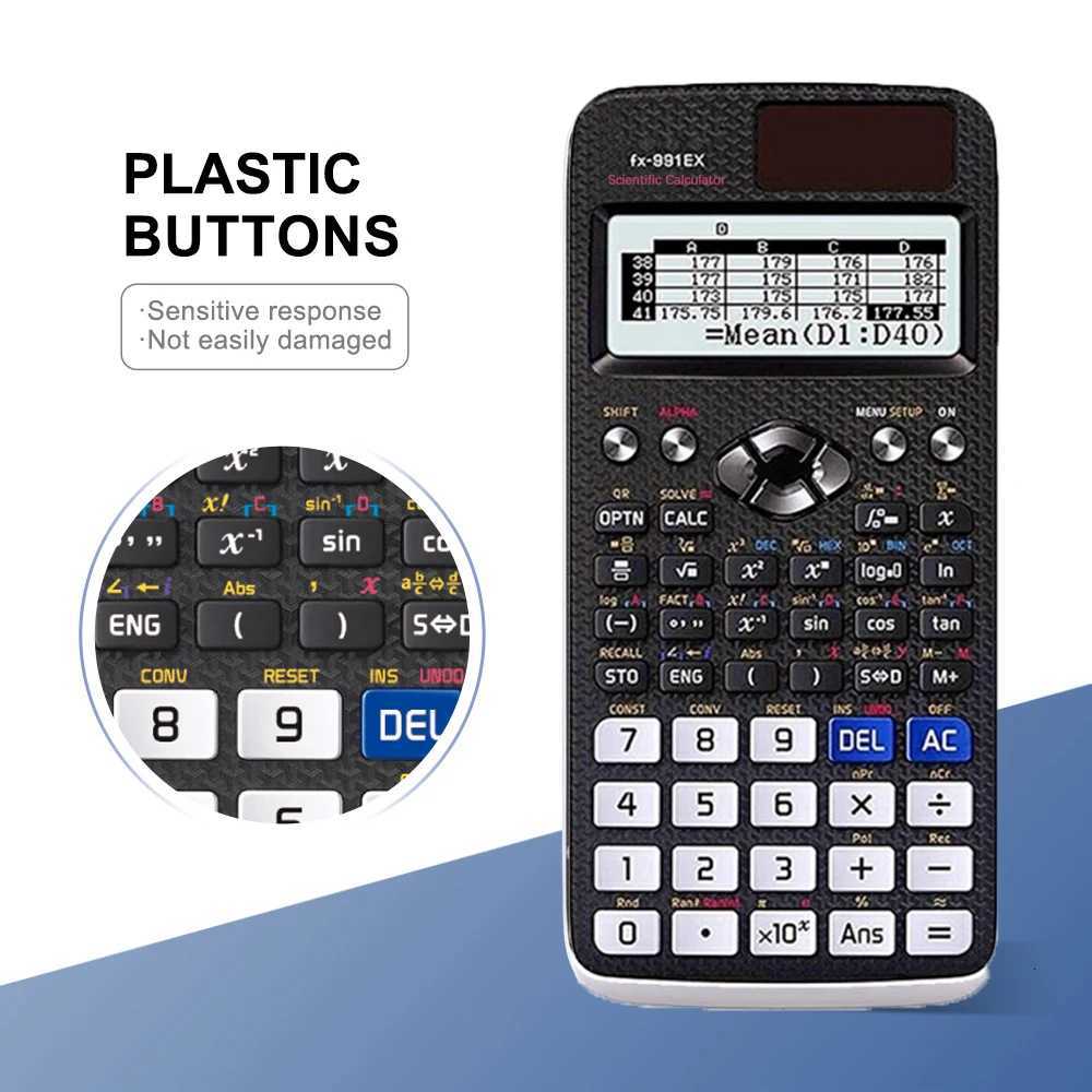 Digit Calculator For Fx-991es Scientific Calculator Calculadora Calculatrices Engineering Scientific Calculator With Cover W250809