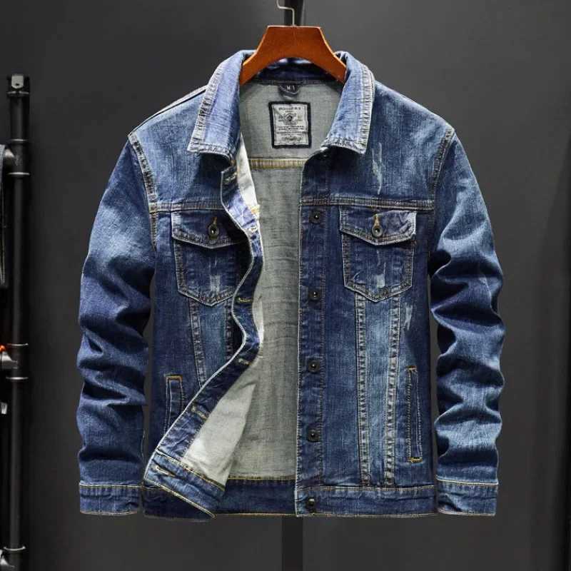 2020 Spring Autumn Fashion Casual Teenagers Denim Jacket Male Korean Embroidery Slim Mens Jacket Clothes Stretch Denim Coat W250809