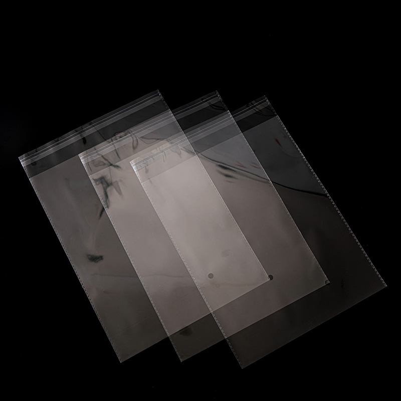 18-22CM wide various transparent OPP bags - self-sealing plastic sleeve set (100 pieces)