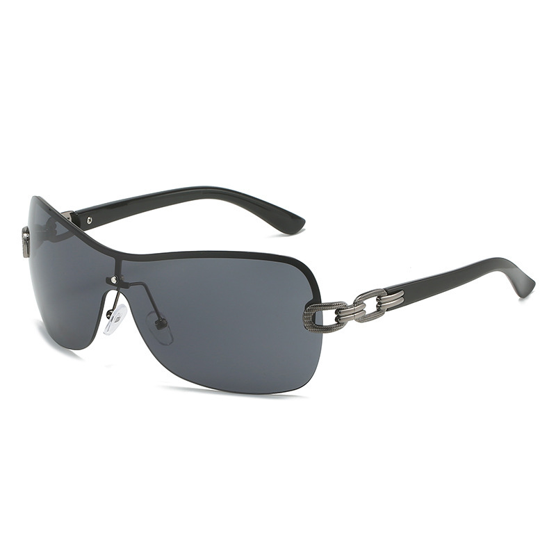 Designer Sunglasses For Women Men Oversize Frame Sunglasses Fashion Classic Sunglasses Luxury Polarized Goggle Pilot PC Frame Oversized UV400 Eyewear 