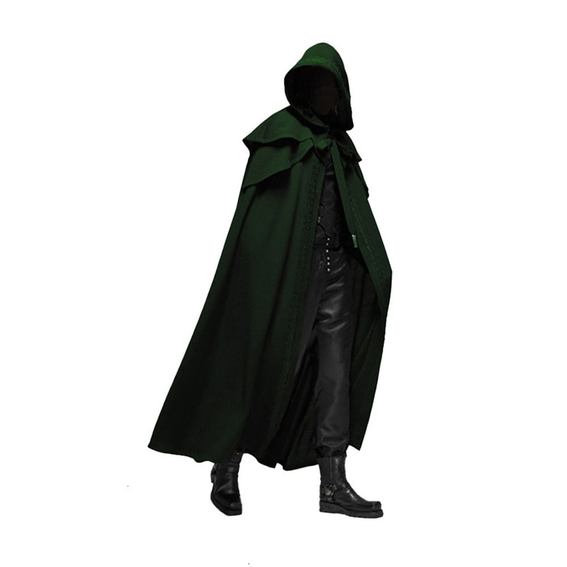 Medieval Clerical Church Assassin Costume Assassin's Creed Witch Priest Cloak