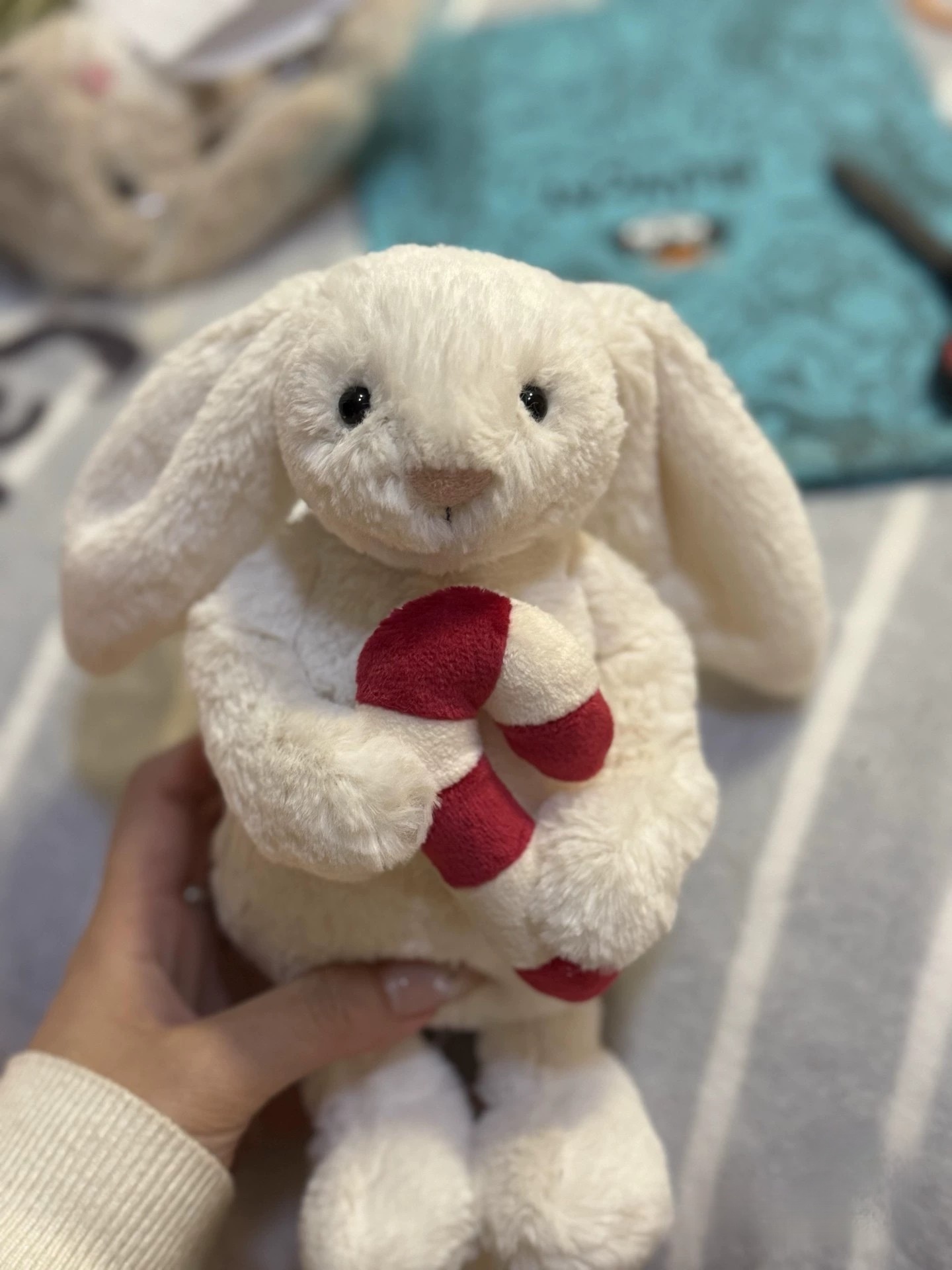 NEW Dolls jellys Cat Bashful Bunny With Tree 2 Plush Children's plush toys Hing crutches Christmas Bonnie Rabbit Soft Toy Cute Soothing the Doll 