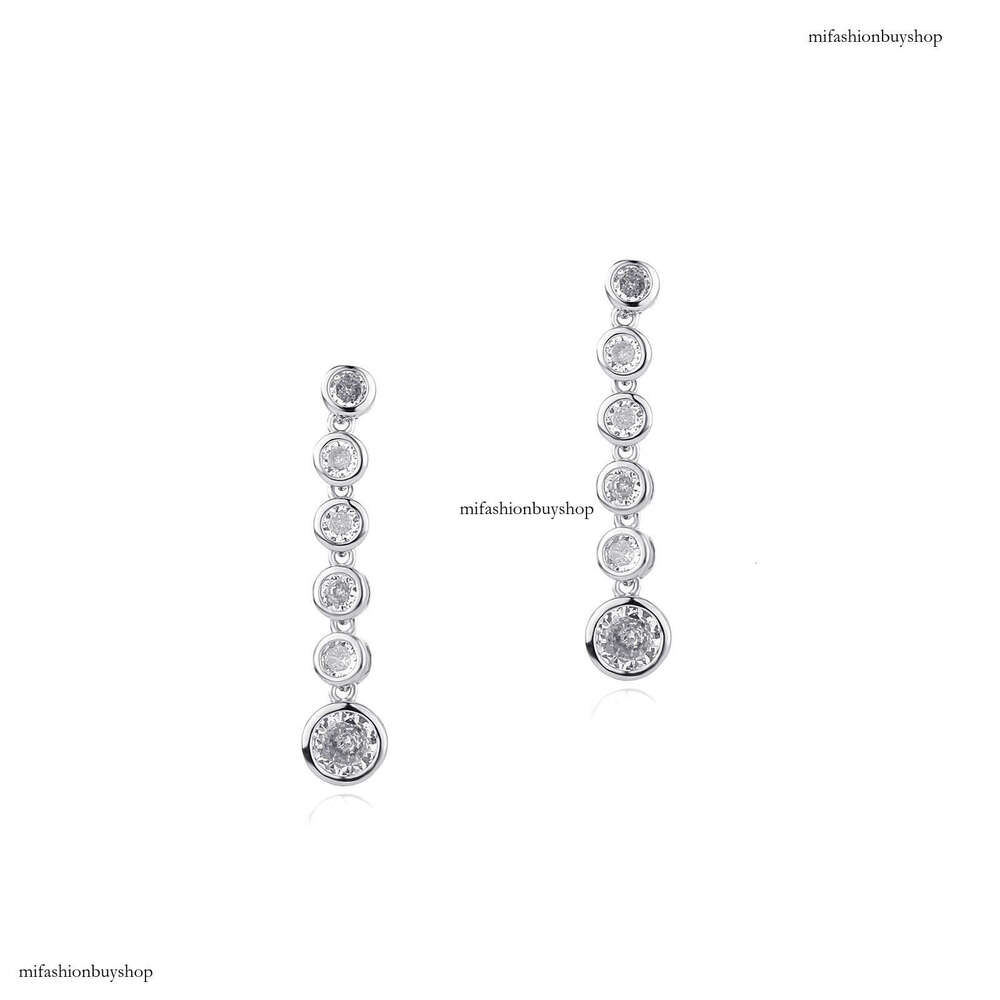 Round Tassel Spliced Water Drop Korean and Japanese Niche Design Versatile Stud INS Women's Trendy Earrings