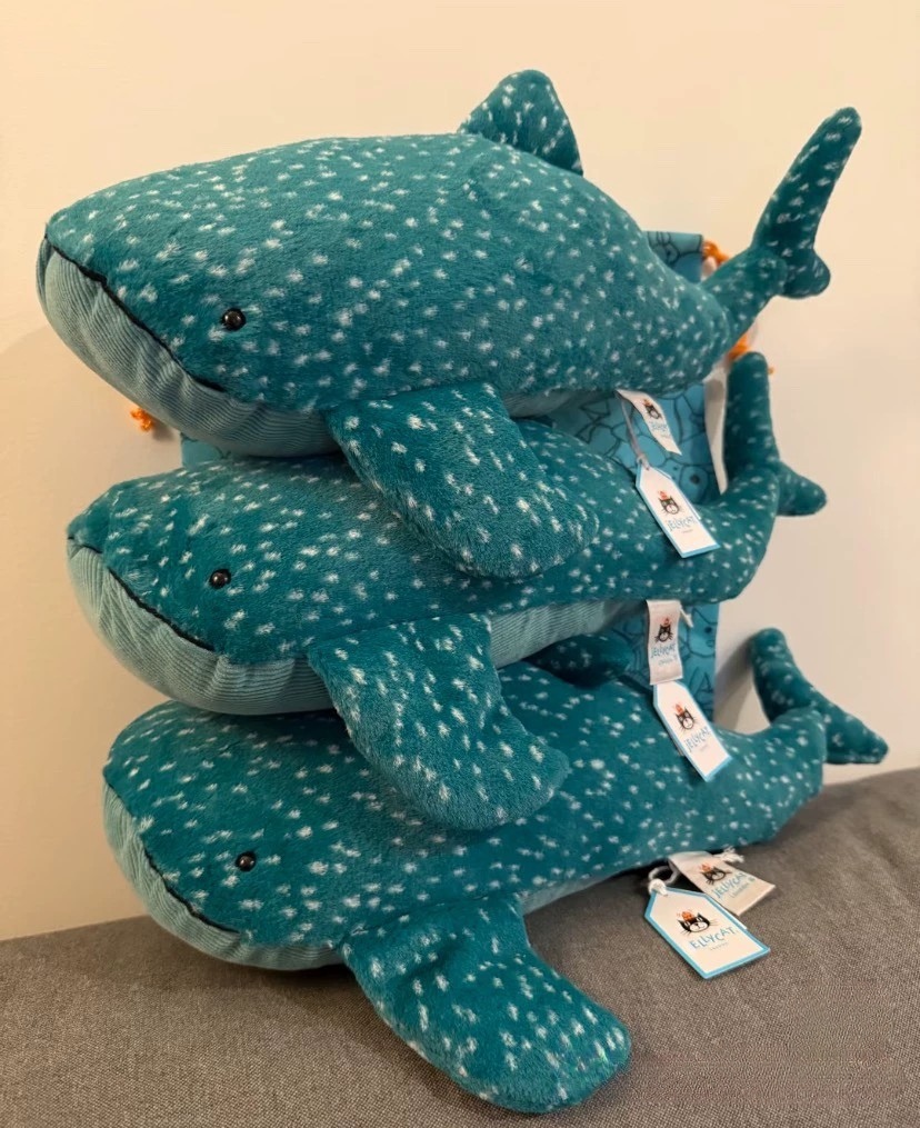 2025 Dolls jellys Cat Gobfrey Whale Shark Plush Children's plush toys shark Soft Toy whale body pillow Cute Soothing the Doll Gifts